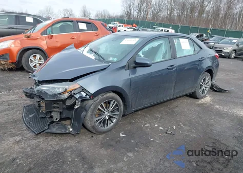 2018 Toyota Corolla Le from USA, damaged, VIN 2T1BURHE5JC046609